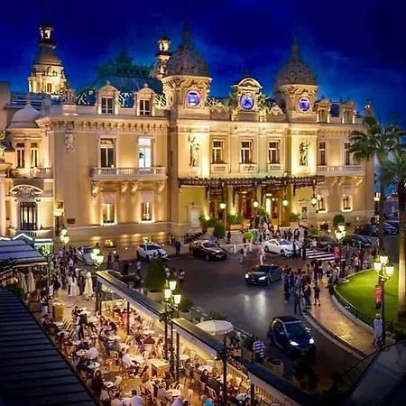Monaco A 300m Du Casino - Grand Avec Piscine アパート ボーソレイユ