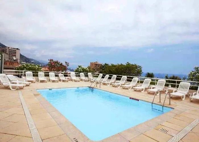 Appartement Monaco à 300m Du Casino - Grand Avec Piscine Beausoleil